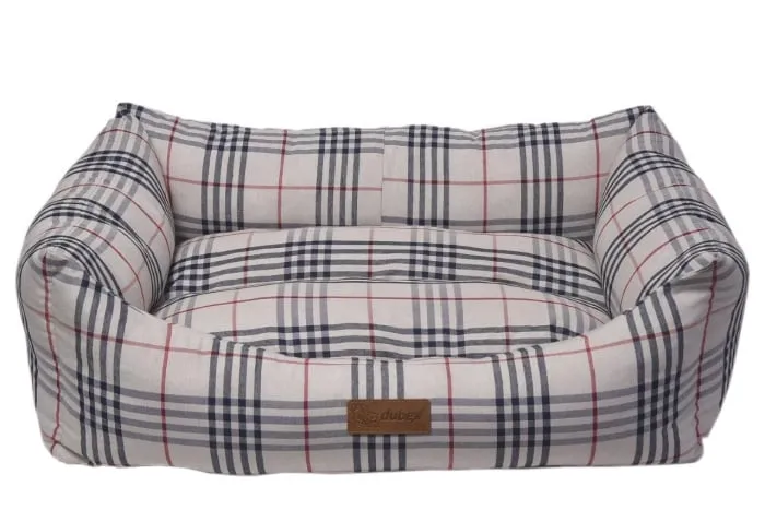 Caini - Culcus pentru caini 4Dog Deluxe Danish XL Bej 95 x 70 x 22 cm