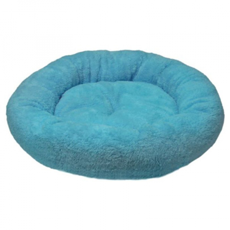 Culcus rotund 4Dog Deluxe Albastru 52 x 9 cm