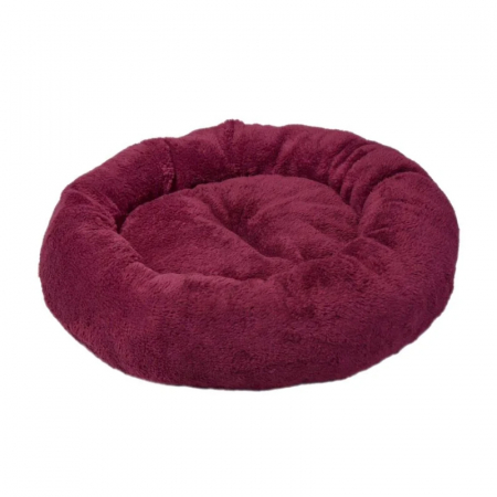 Culcusuri & saltele - Culcus rotund 4Dog Deluxe Visiniu 52 x 9 cm