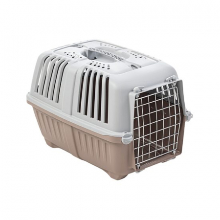 Custi & genti de transport - Cusca de transport Pratiko 3 Metal Cipria 60 x 40 x 39 (h) cm