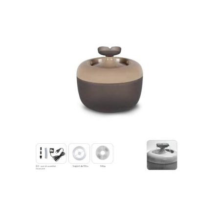 Fantana pentru apa Malaga Lalea Gri 1,7 L [1]