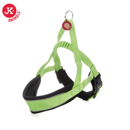 Accesorii caini - Ham pentru caini JK Comfort Verde S 38-48 cm
