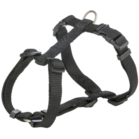 Ham pentru caini Premium Negru  XXS-XS 20-32 cm / 10 mm [1]