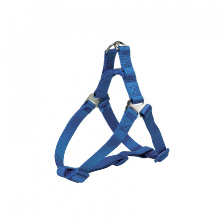 Ham pentru caini Premium One Touch Albastru XS-S 30-40 cm/10 mm