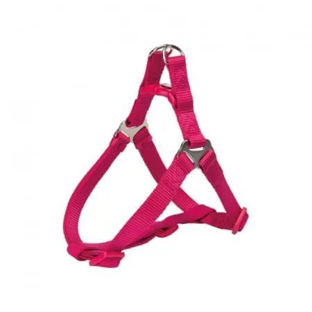 Accesorii caini - Ham pentru caini Premium One Touch Fuchsia XS-S 30-40 cm/10 mm