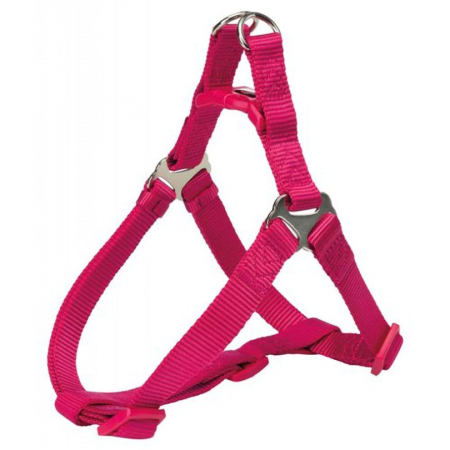 Ham pentru caini Premium One Touch L 65-80 cm/25 mm fuchsia