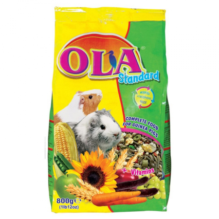 Rozatoare - Hrana pentru porcusori de Guineea Ola 800 gr