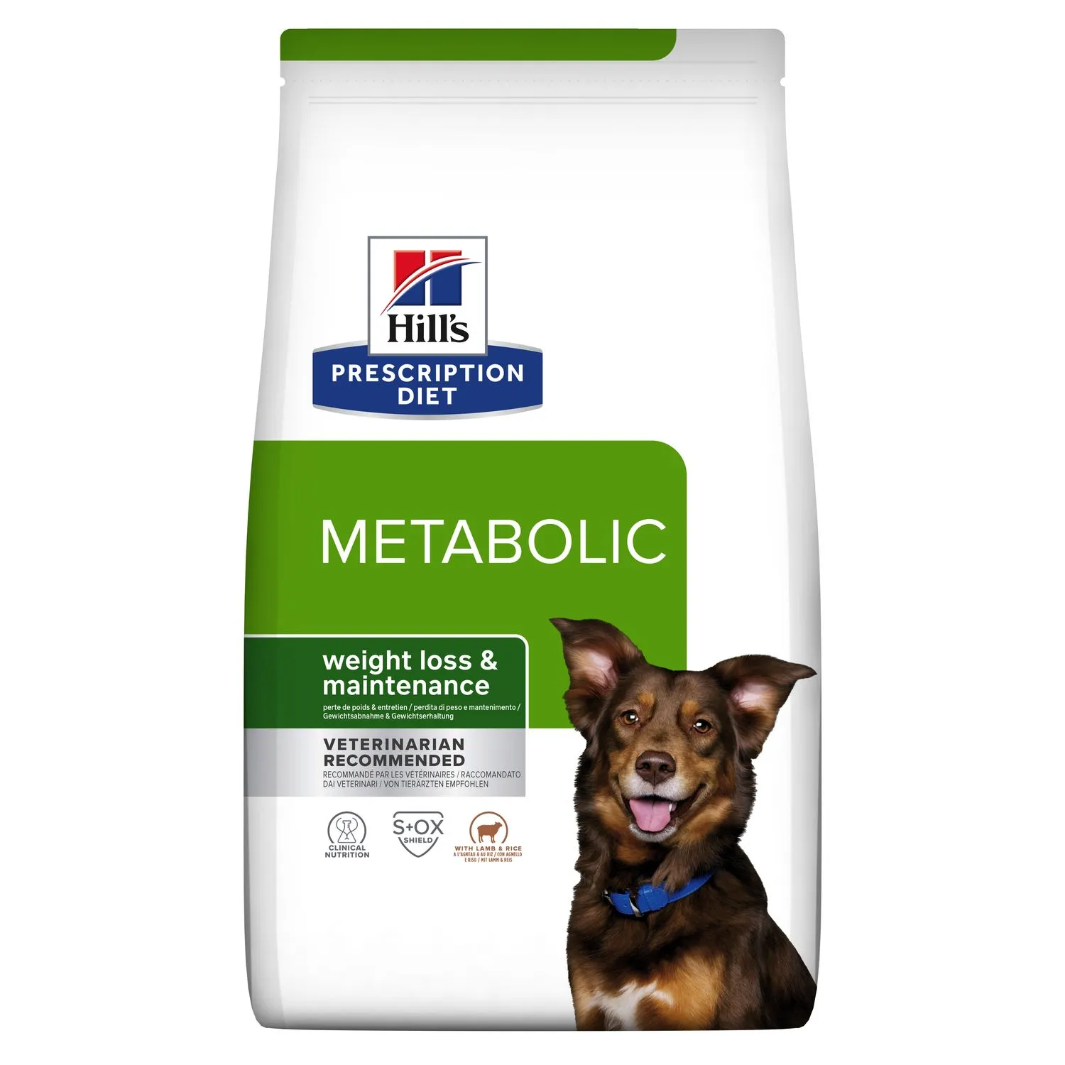 Hrana umeda - Hrana dietetica pentru caini Hill's PD Metabolic Weight loss cu miel 1,5 kg