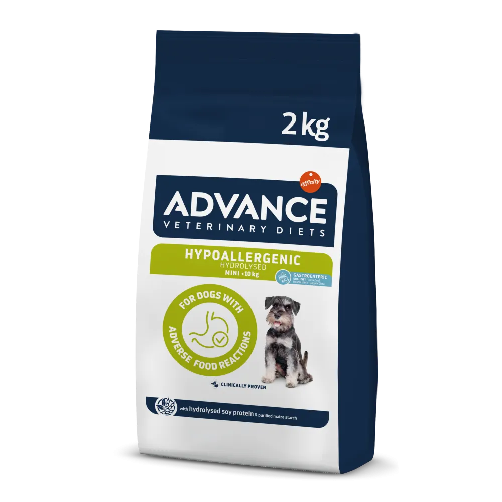 Hrana uscata - Hrana dietetica pentru caini Advance Hypoallergenic & Gastroenteric Mini Adult 2 kg