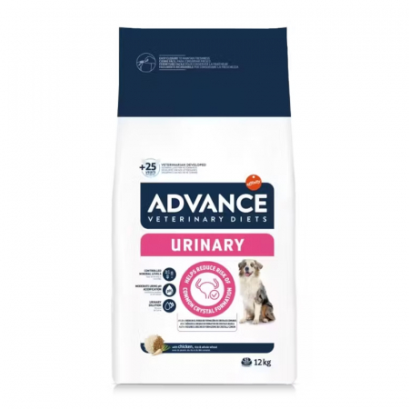 Hrana uscata - Hrana dietetica pentru caini Advance Veterinary Diets Urinary 12 kg