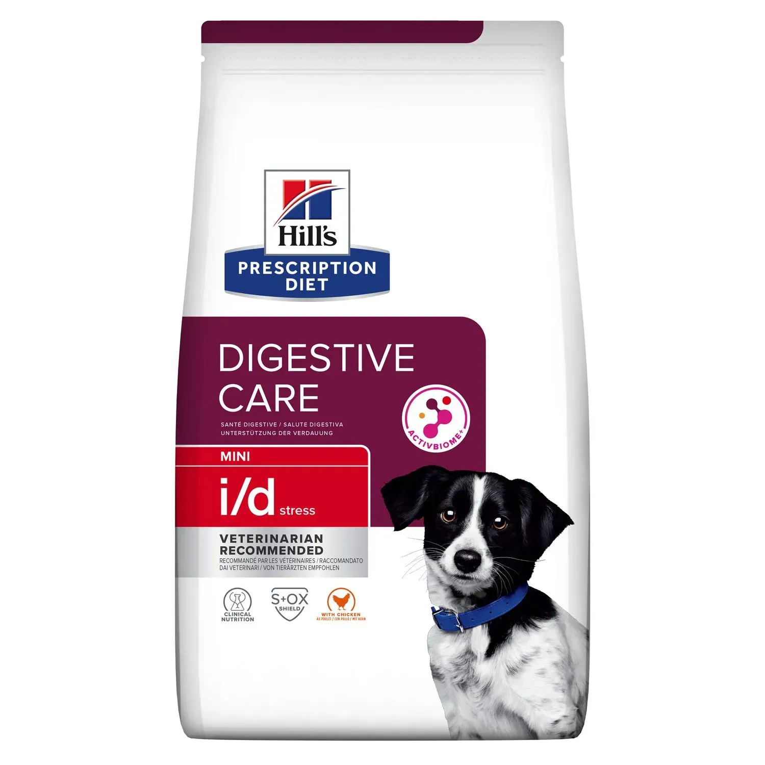 Diete Veterinare Caini - Hrana dietetica pentru caini Hill's PD Digestive Care Mini Adult i/d stress cu pui 3 kg