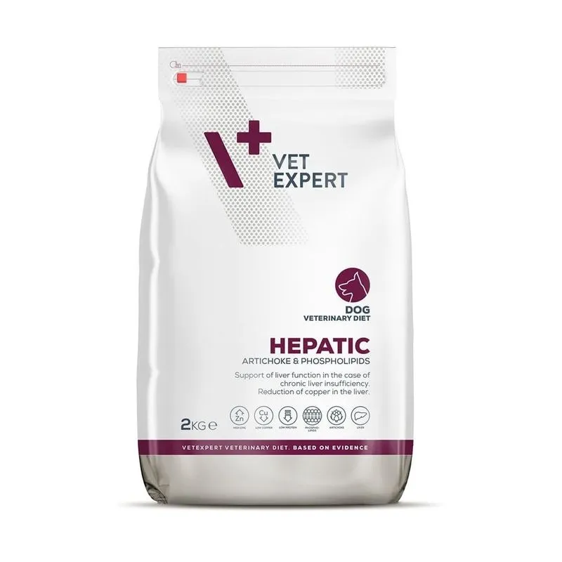 Hrana uscata - Hrana dietetica pentru caini Vetexpert 4T Hepatic 2 kg