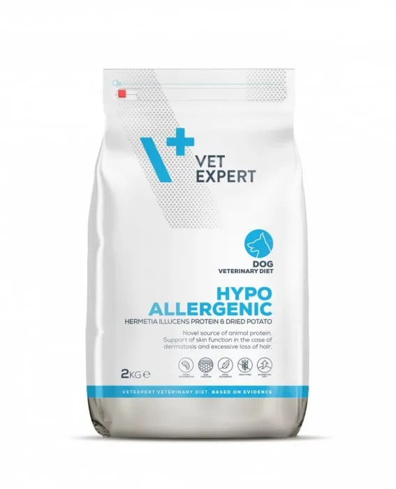 Hrana uscata - Hrana dietetica pentru caini Vetexpert 4T Hypoallergenic Insect 2 kg
