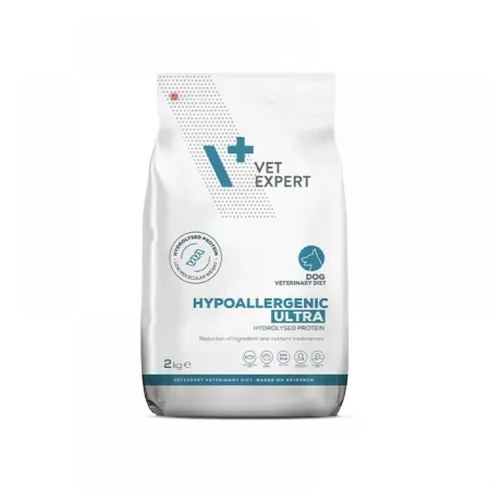 Diete Veterinare Caini - Hrana dietetica pentru caini Vetexpert 4T Hypoallergenic Ultra 2 kg