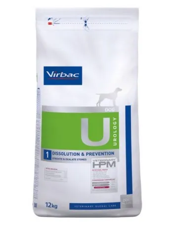 Caini - Hrana dietetica pentru caini Virbac HPM Urology Dissolution & Prevention 12 kg