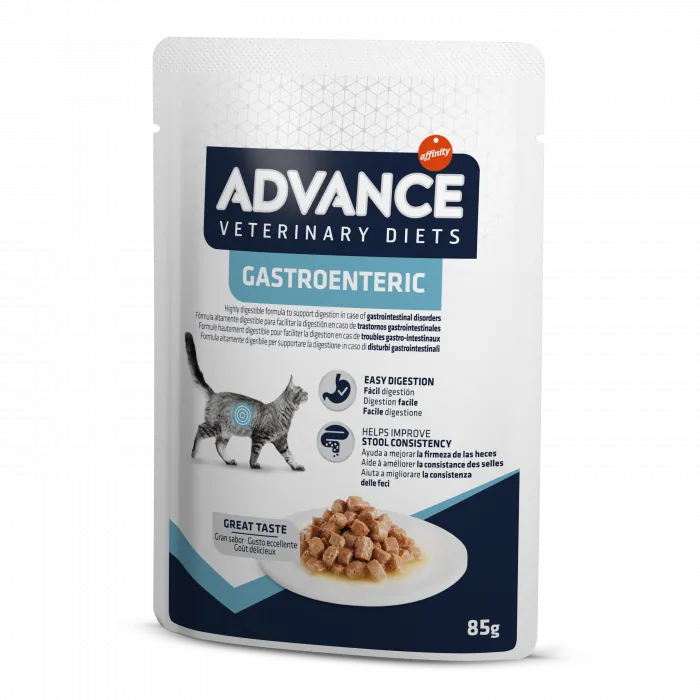 Pisici - Hrana dietetica pentru pisici Advance Gastroenteric 85 gr