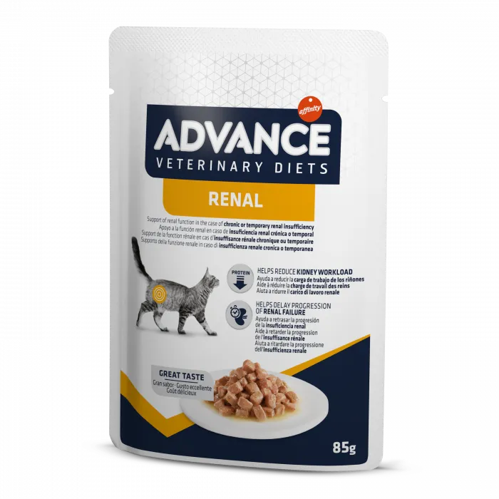 Pisici - Hrana dietetica pentru pisici Advance Renal 85 gr