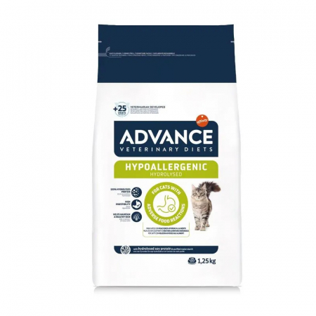 Diete Veterinare Pisici - Hrana dietetica pentru pisici Advance Veterinary Diets Hypoallergenic 1,25 kg