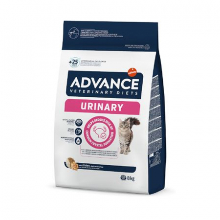 Hrana dietetica pentru pisici Advance Veterinary Diets Urinary 8 kg