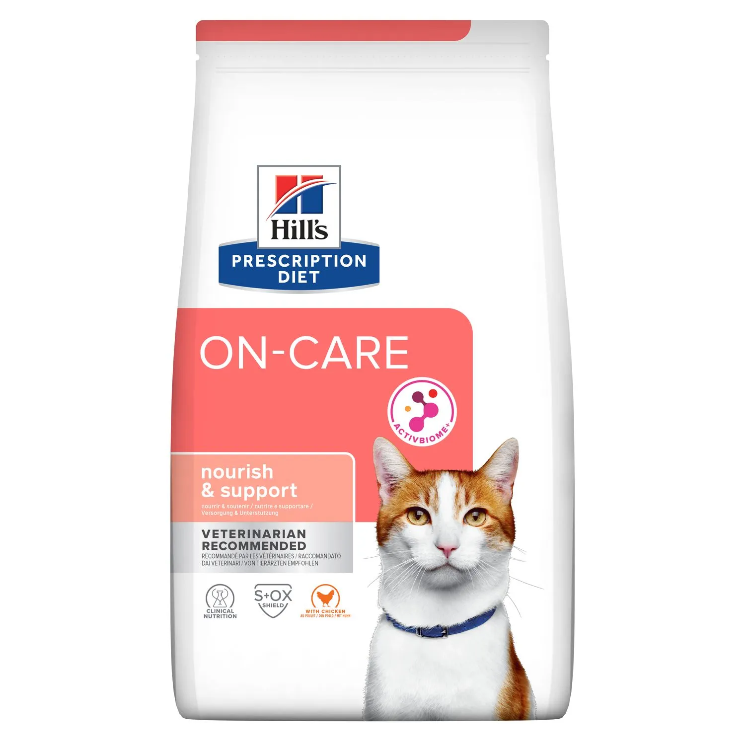 Diete Veterinare Pisici - Hrana dietetica pentru pisici Hill's On-Care Nourish & Support 1,5 kg