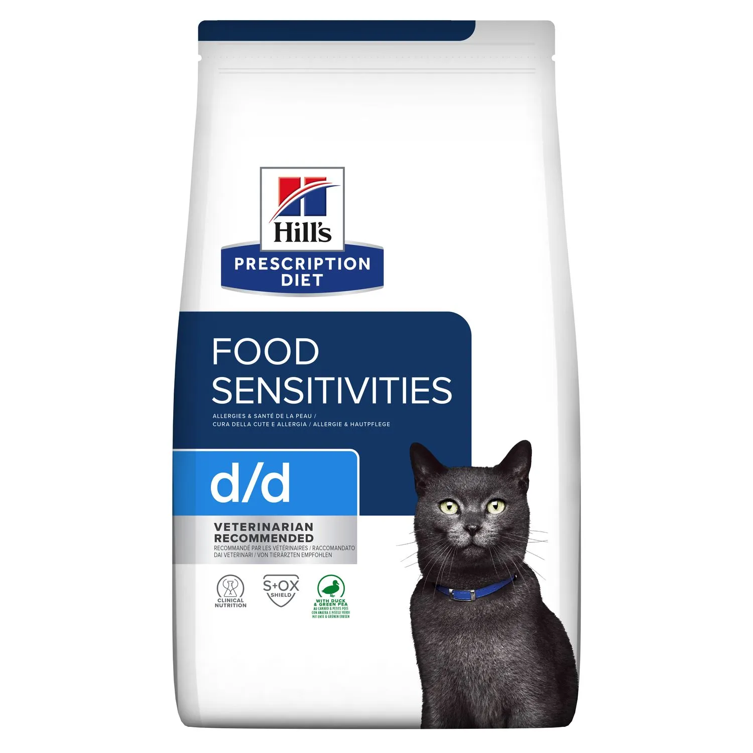 Pisici - Hrana dietetica pentru pisici Hill's PD Food Sensitivities d/d cu rata 1,5 kg