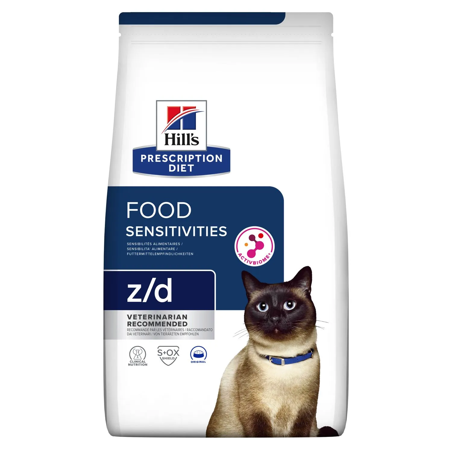 Diete Veterinare Pisici - Hrana dietetica pentru pisici Hill's PD Food Sensitivities z/d