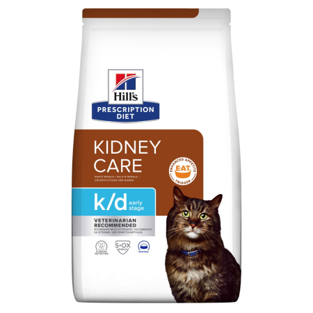 Noutati - Hrana dietetica pentru pisici Hill's PD Kideny Care Early Stage K/D 3 kg
