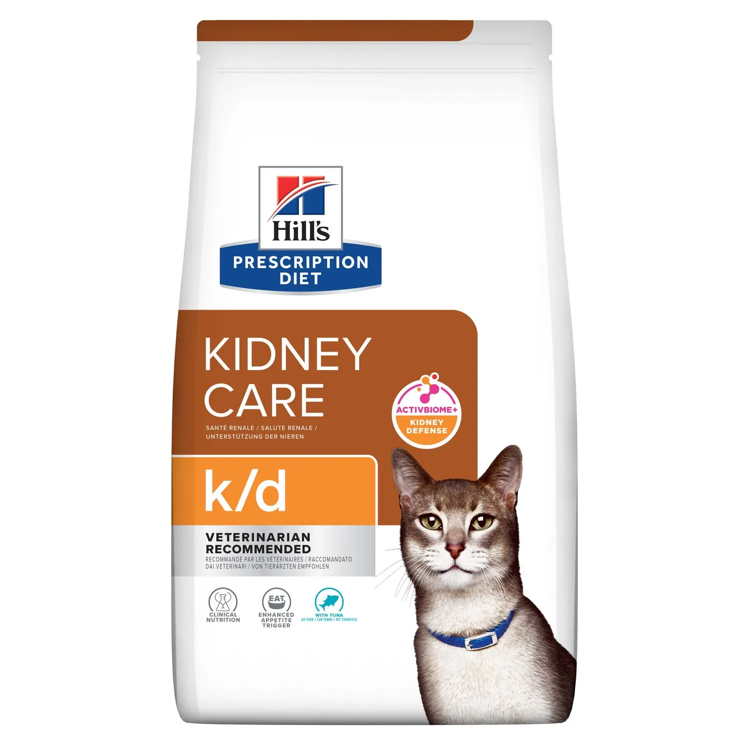 Diete Veterinare Pisici - Hrana dietetica pentru pisici Hill's PD Kidney Care k/d cu ton 1,5 kg