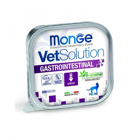 Hrana umeda - Hrana dietetica pentru pisici Monge VetSolution Gastrointestinal 100 gr