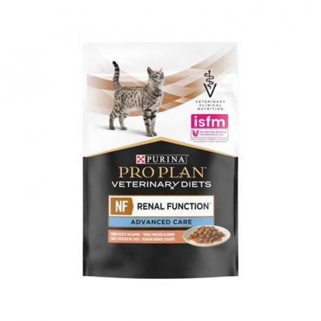 Hrana umeda - Hrana dietetica pentru pisici Purina Renal Function cu somon 85 gr