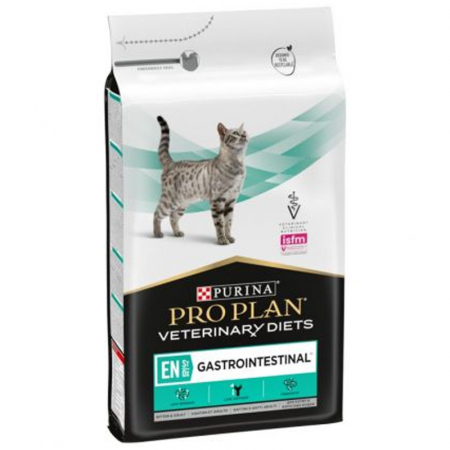 Diete Veterinare Pisici - Hrana dietetica pentru pisici Purina Pro Plan EN Gastrointestinal 5 kg