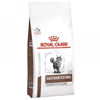Noutati - Hrana dietetica pentru pisici Royal Canin Gastrointestinal Moderate Calorie 4 kg