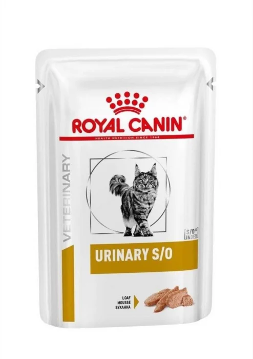 Hrana umeda - Hrana dietetica pentru pisici Royal Canin Urinary S/O Loaf 85 gr