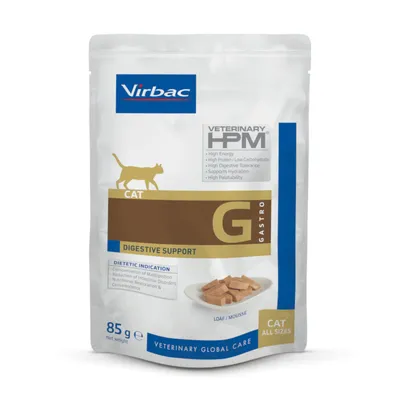 Pisici - Hrana dietetica pentru pisici Virbac HPM Digestive Support 85 gr