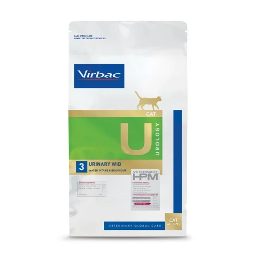 Hrana uscata - Hrana dietetica pentru pisici Virbac HPM U3 Urinary 1,5 kg