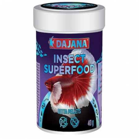 Pesti - Hrana peleti Dajana Insect Superfood Betta 40 gr