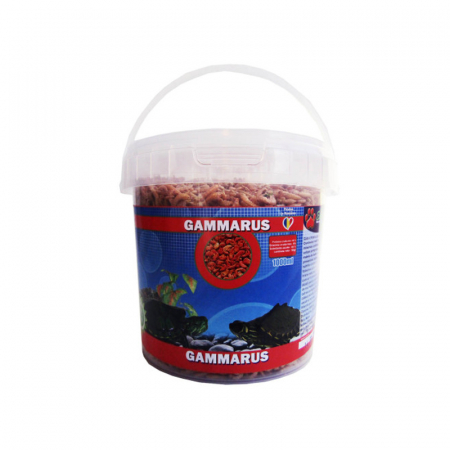 Pesti - Hrana pentru broaste testoase Gammarus la galetuta 1000 ml