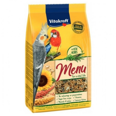 Pasari - Hrana pentru nimfa Vitakraft Meniu 1 kg