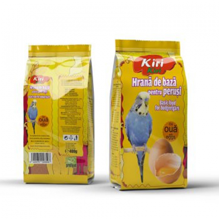 Pasari - Hrana pentru perusi Kiri-Kiri cu ou 400 gr