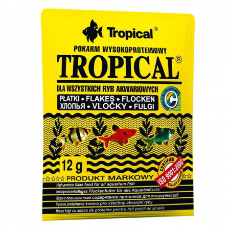 Pesti - Hrana pentru pesti Tropical Flakes 12 gr