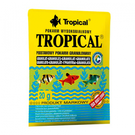 Pesti - Hrana pentru pesti Tropical Granulat 20 gr