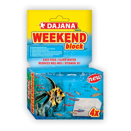 Pesti - Hrana pentru pesti Weekend Block Dajana 4 buc / pachet
