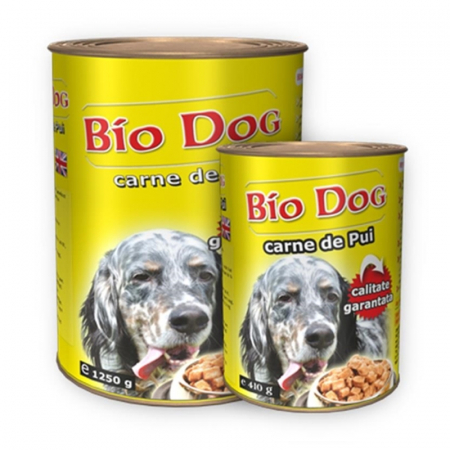 Hrana umeda caini - Hrana umeda pentru caini Biodog cu pui 1250 g