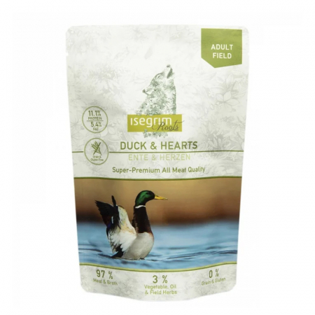 Caine Adult - Hrana umeda pentru caini Isegrim cu rata 410 gr