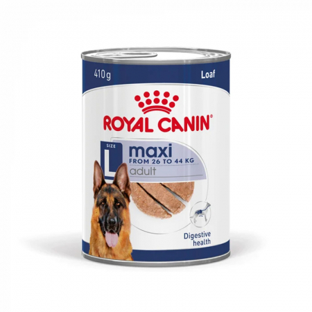 Caine Adult - Conserva pentru caini Royal Canin Maxi Adult 410 gr