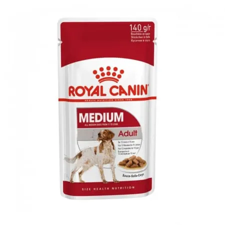 Caini - Hrana umeda pentru caini Royal Canin Medium Adult 140 gr