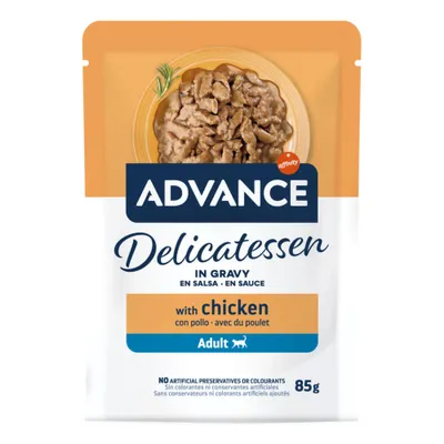 Pisici - Hrana umeda pentru pisici Advance Delicatessen cu pui 85 gr