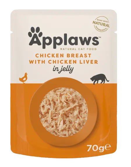 Pisici - Hrana umeda pentru pisici Applaws cu pui & ficat 70 gr