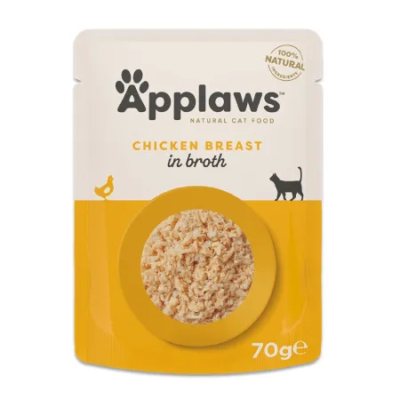 Pisica Adult - Hrana umeda pentru pisici Applaws Supa cu pui 70 gr