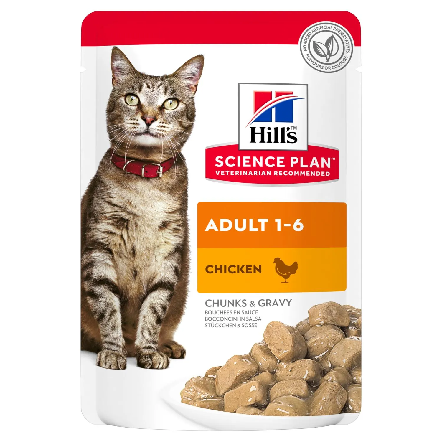 Pisica Adult - Hrana umeda pentru pisici Hill's Adult cu pui 85 gr